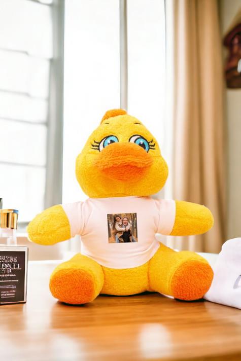 Kişiye Özel Fotoğraflı Peluş Civciv