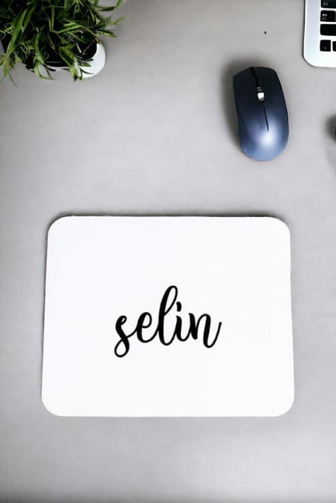 Kişiye Özel İsim Yazılı Mouse Pad