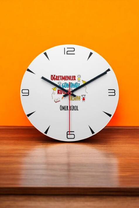 Kişiye Özel Öğretmenler Günü Hediyesi Duvar Saati