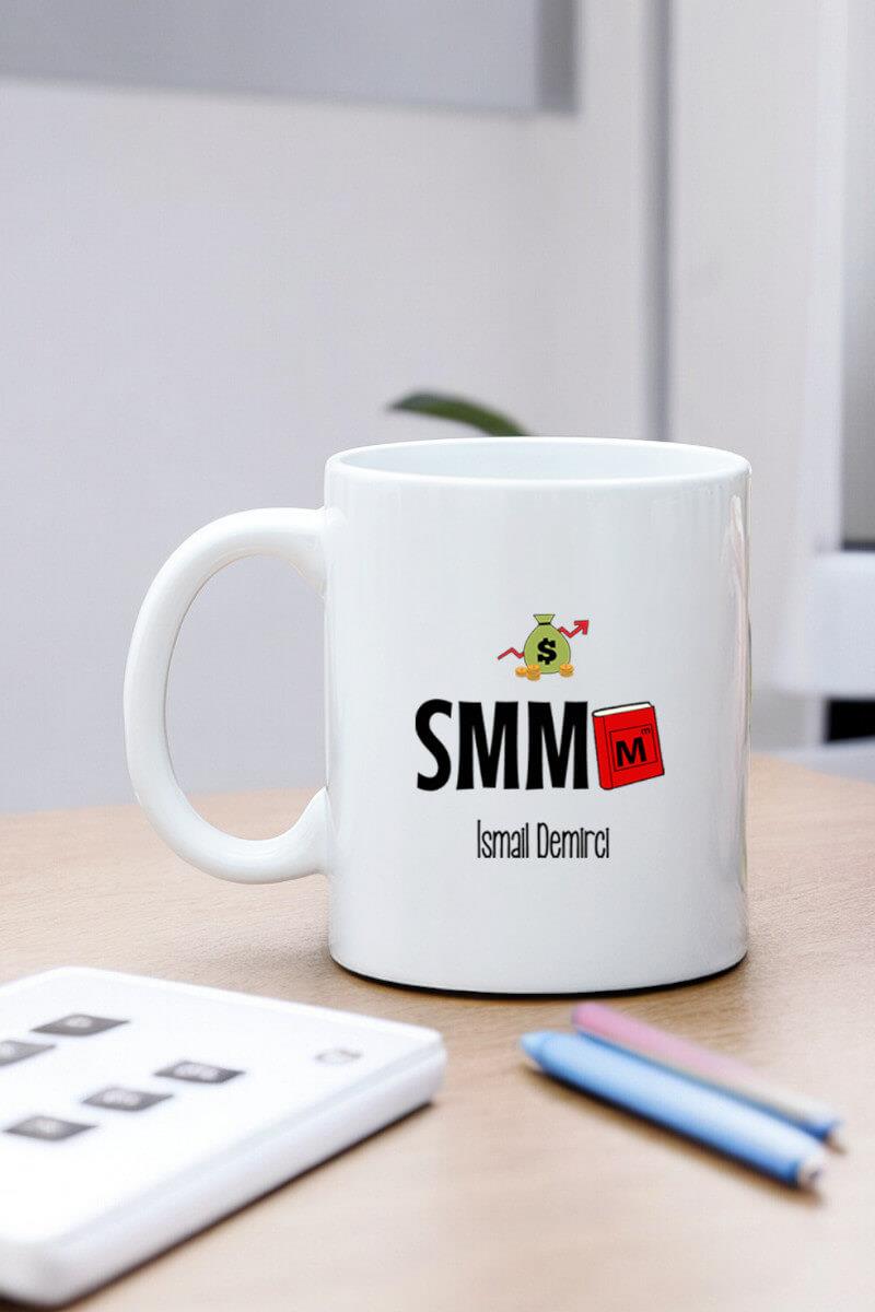 Mali Müşavire Hediye Beyaz Kupa Bardak