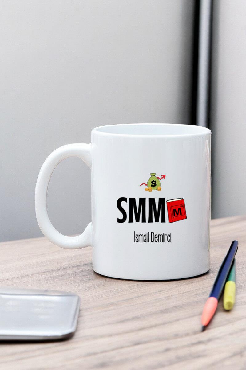 Mali Müşavire Hediye Beyaz Kupa Bardak