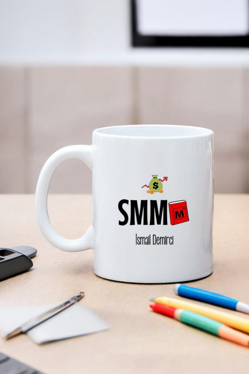 Mali Müşavire Hediye Beyaz Kupa Bardak