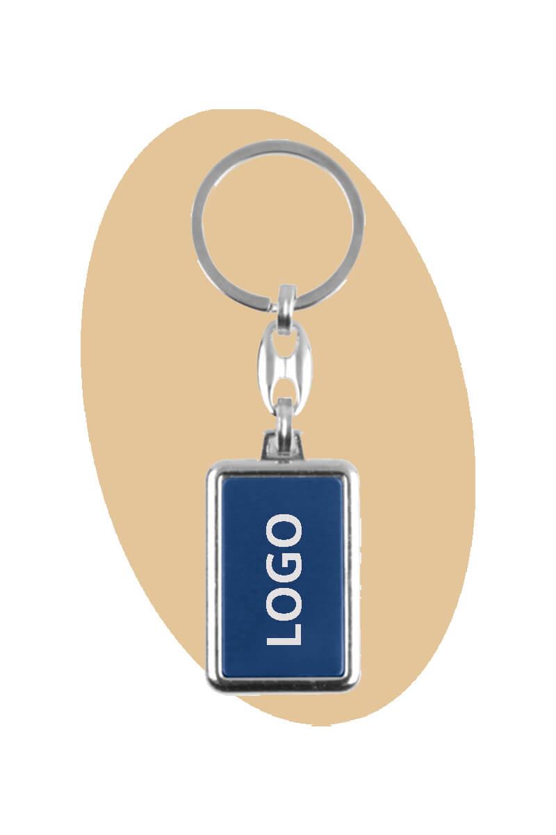 Metal Dikdörtgen Anahtarlık 0303-PETK