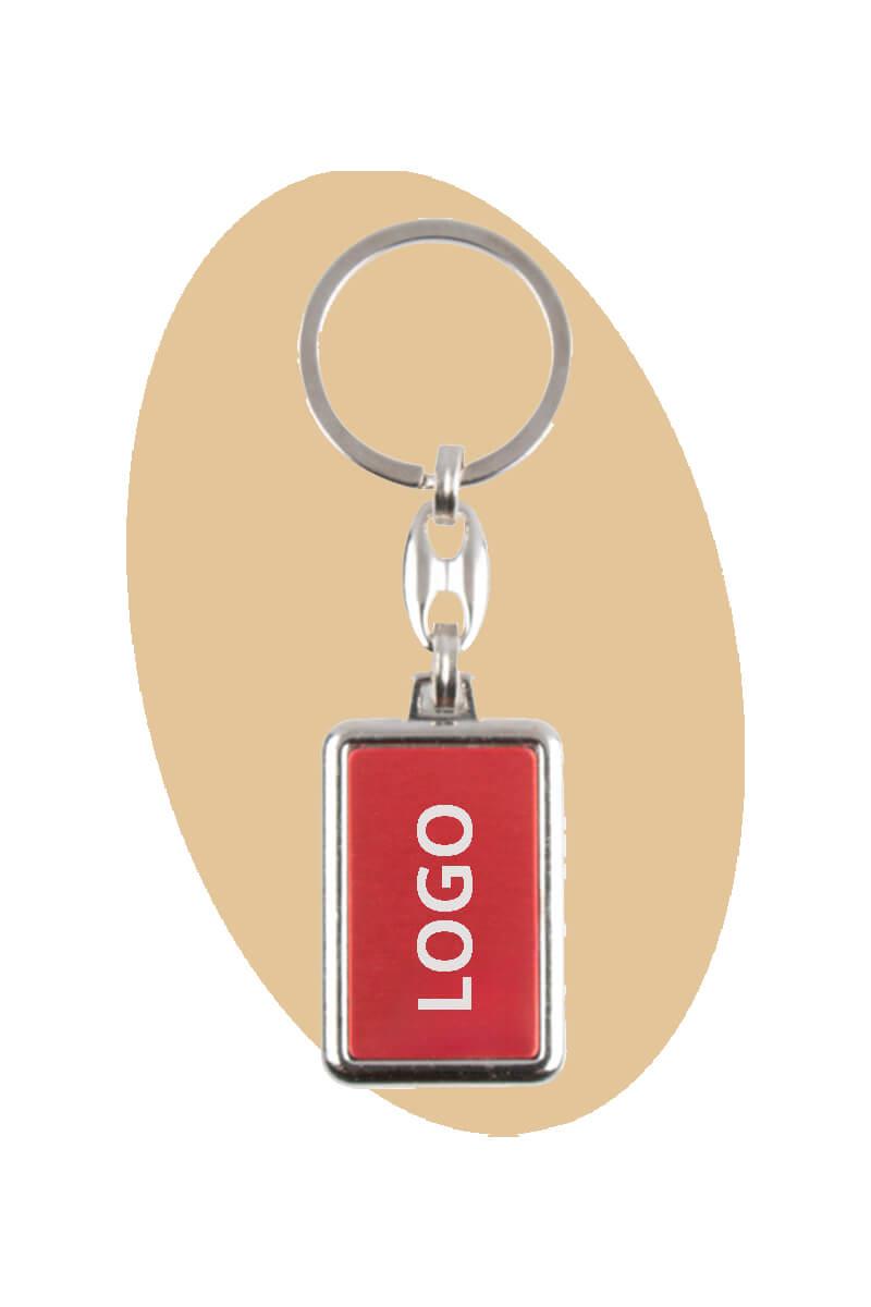 Metal Dikdörtgen Anahtarlık 0303-PETK