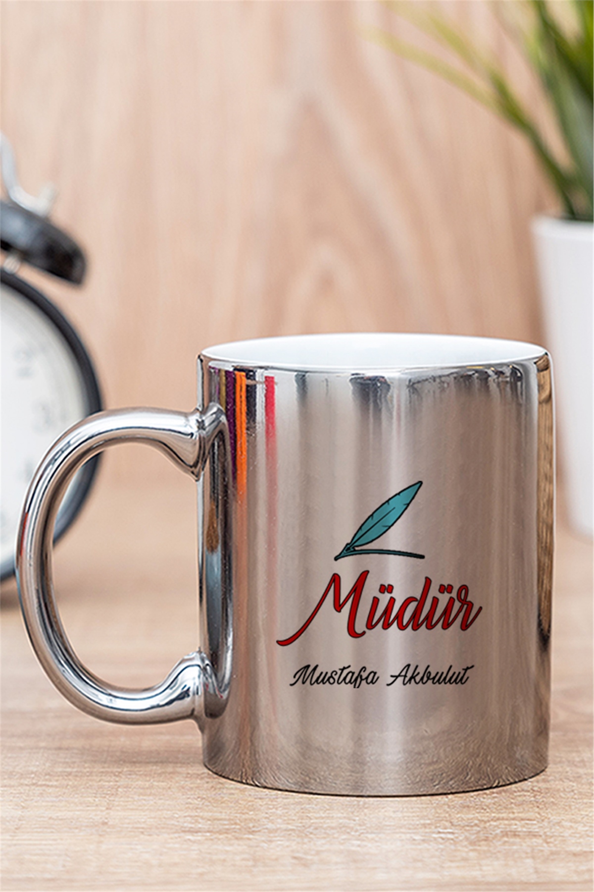 Müdür Gold - Silver Kupa Bardak
