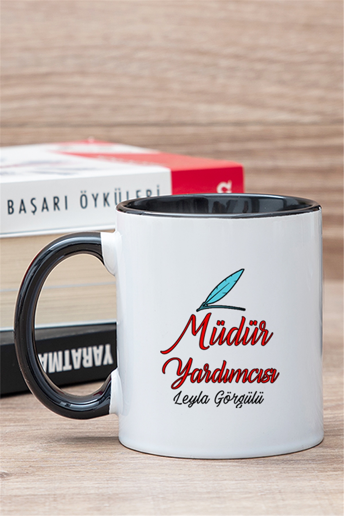 Müdür Yardımcısı İçi Renkli Kupa Bardak
