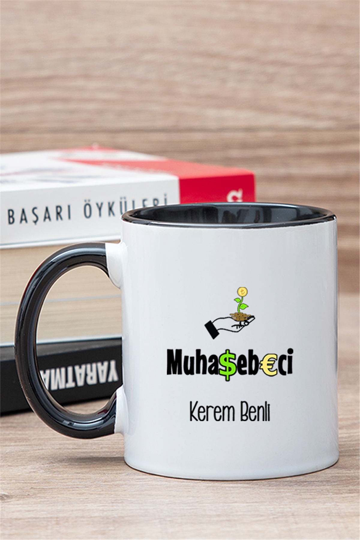 Muhasebeci İçi Renkli Kupa Bardak