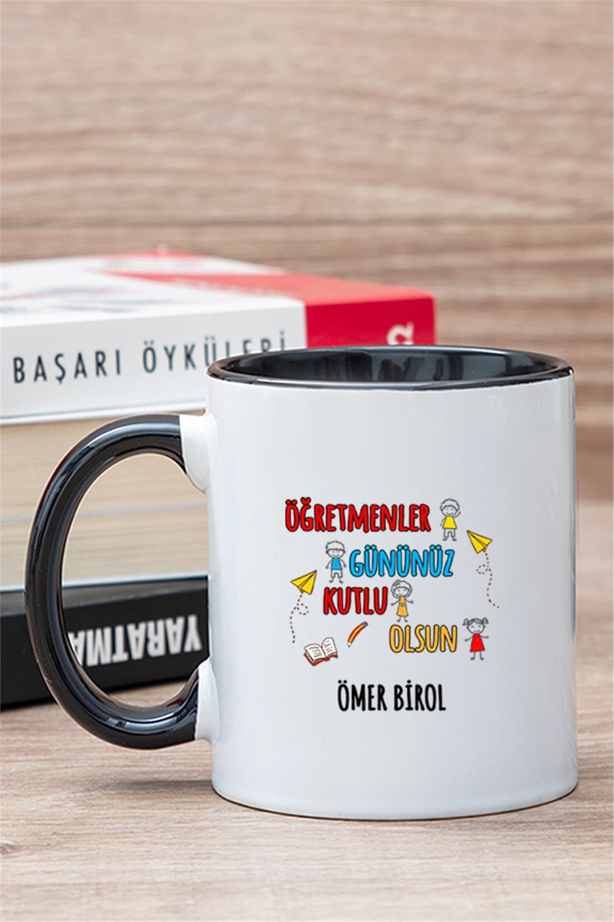 Öğretmenler Gününüz Kutlu Olsun Renkli Kupa Bardak