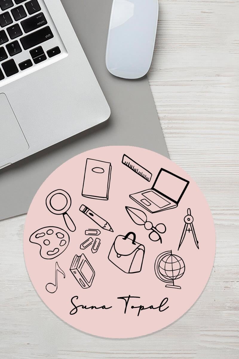 Öğretmenlere Hediye İsim Yazılı Mouse Pad