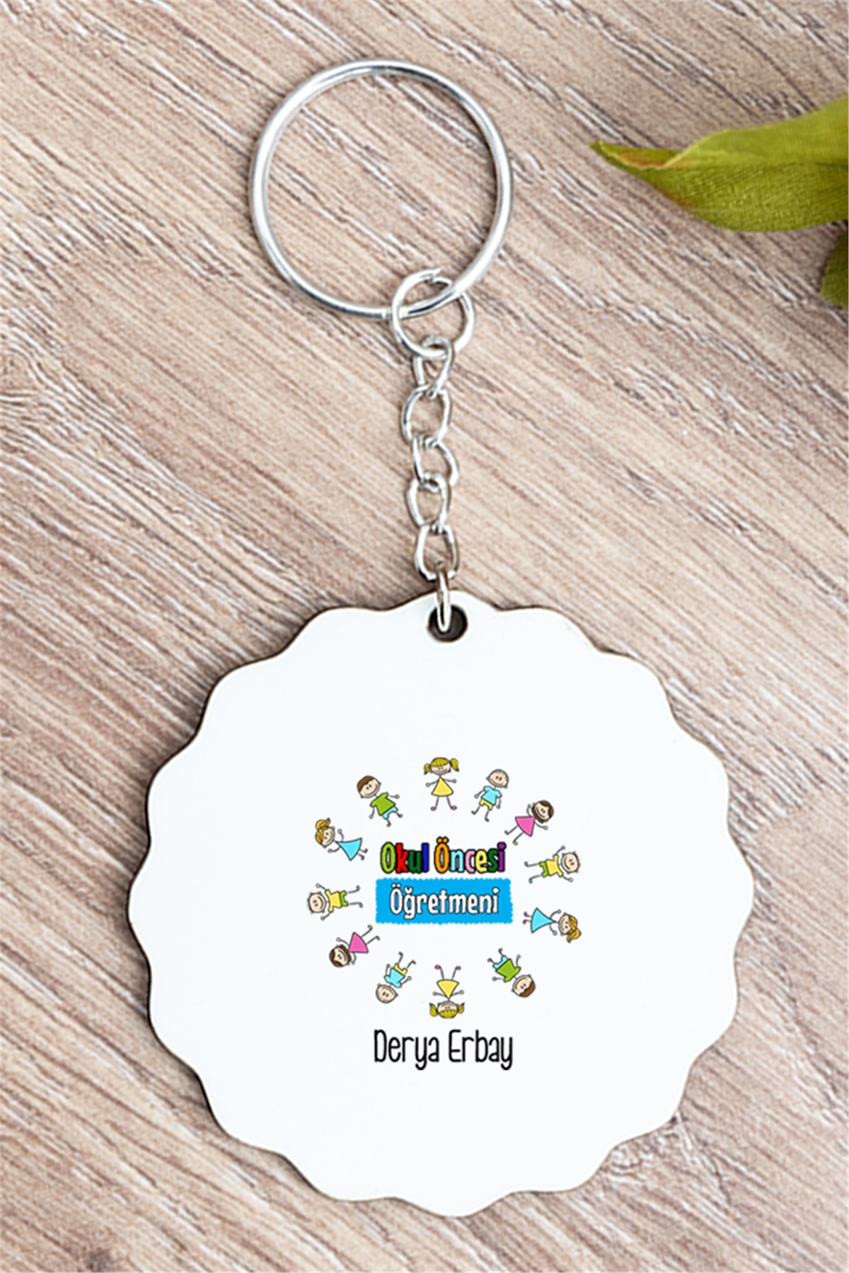 Okul Öncesi Öğretmeni Anahtarlık