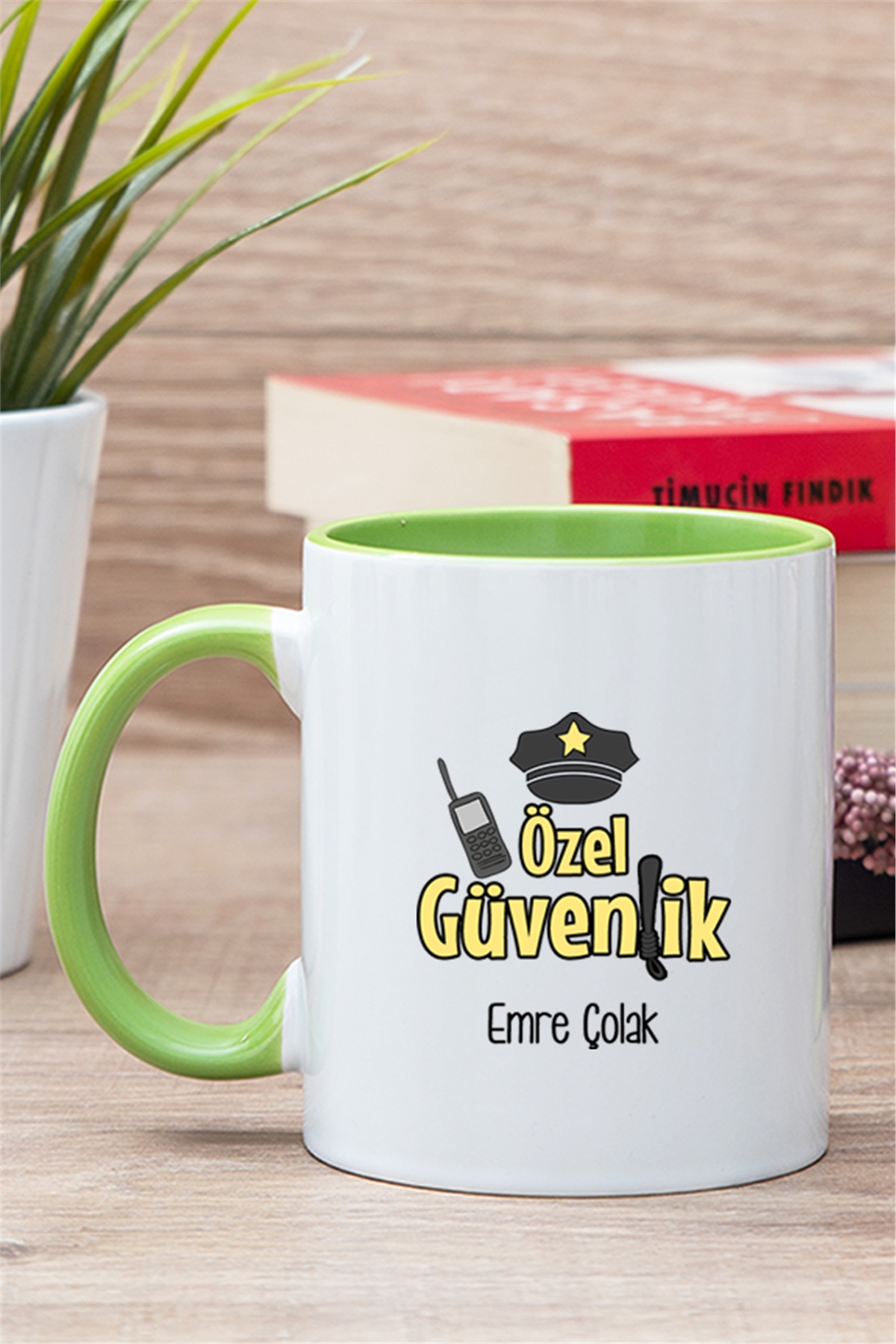 Özel Güvenlik İçi Renkli Kupa Bardak