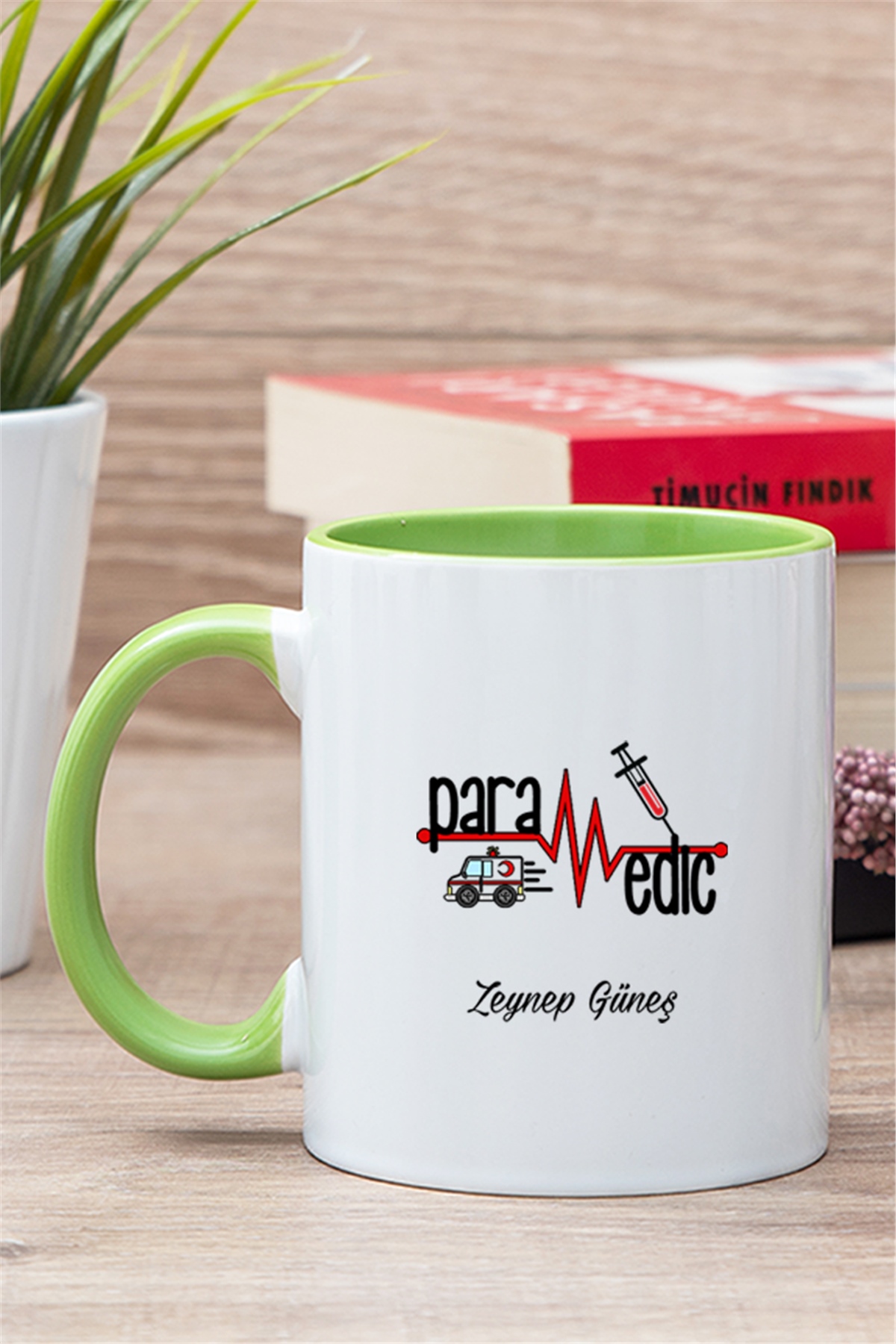 Paramedik İçi Renkli Kupa Bardak