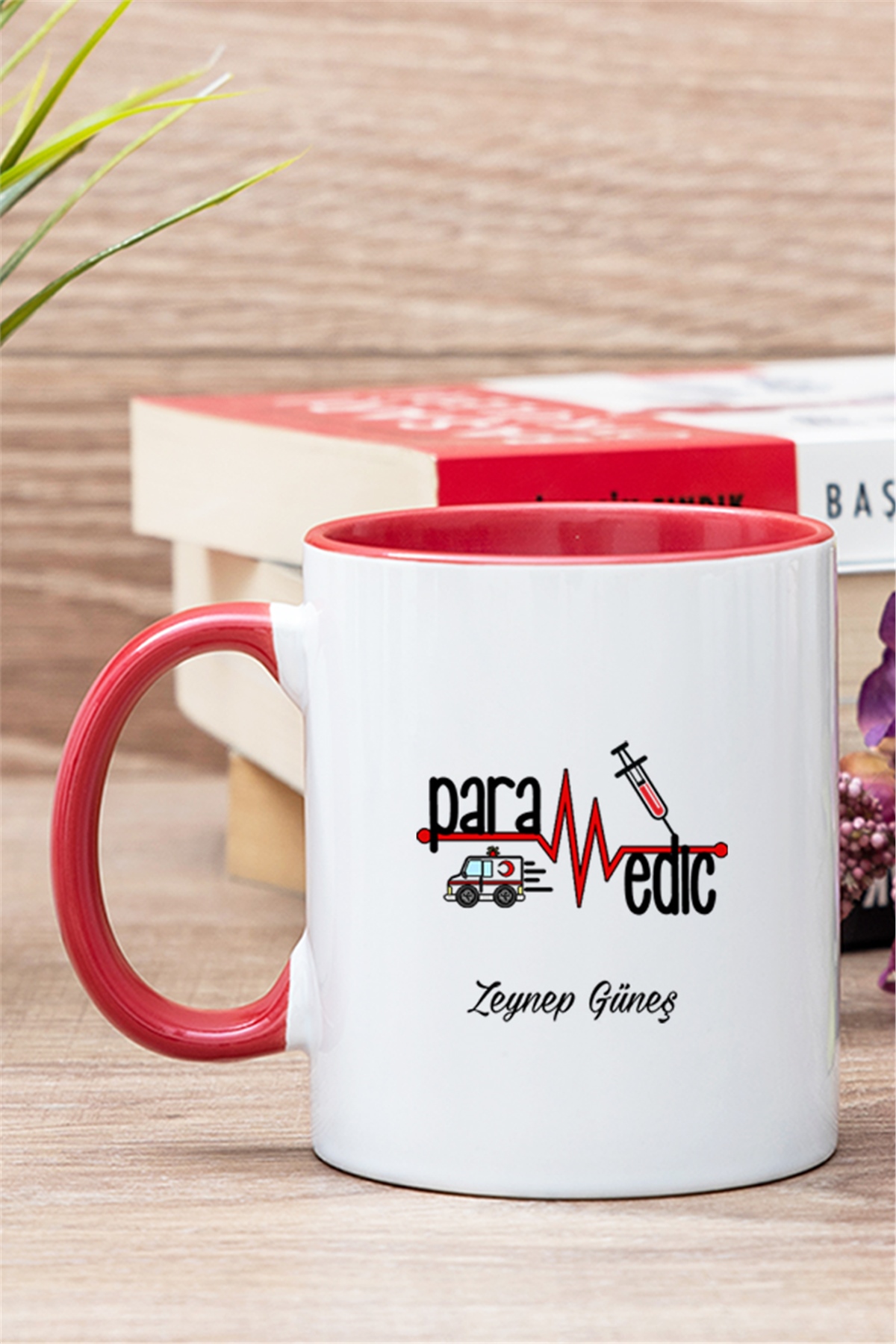 Paramedik İçi Renkli Kupa Bardak