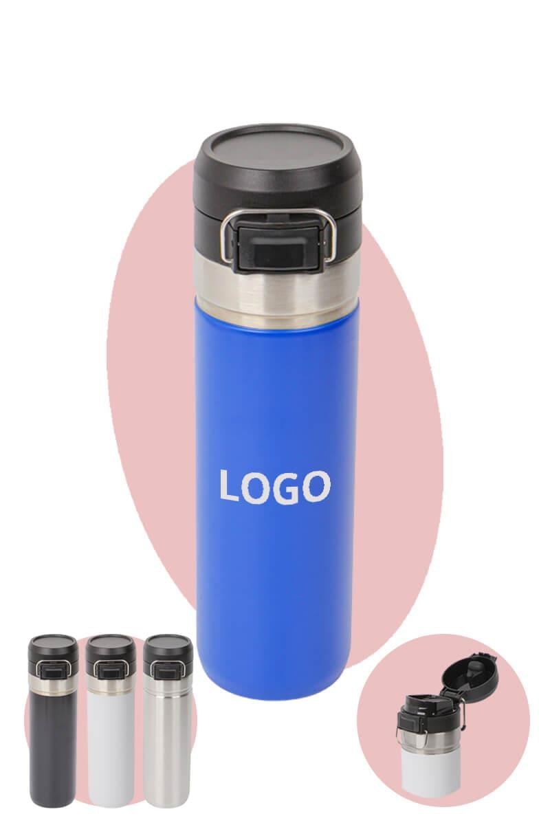 Promosyon 700ml Kilitli Kapaklı Çelik Termos 0953-PETK