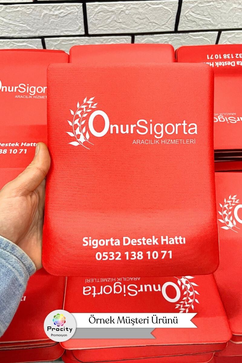 Promosyon Bilek Destekli Dikdörtgen Mouse Pad