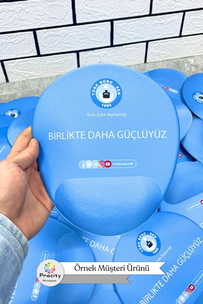 Promosyon Bilek Destekli Oval Mouse Pad