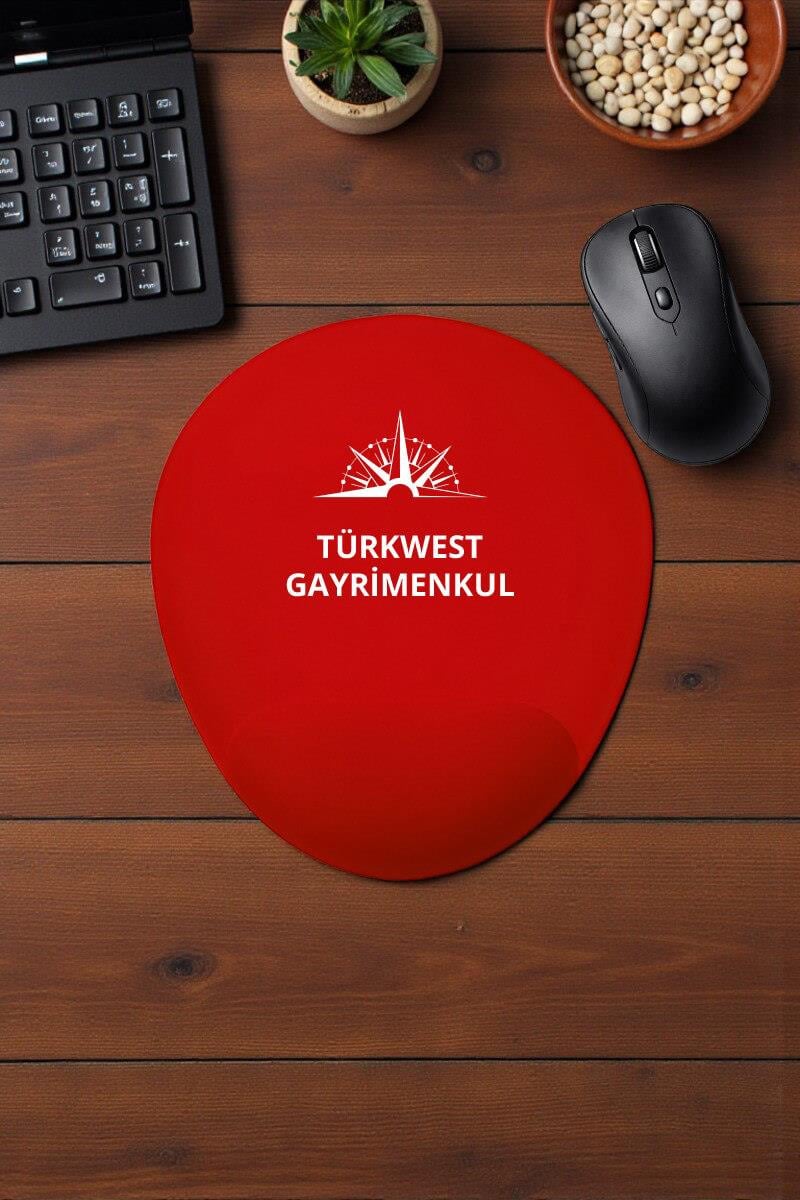 Promosyon Bilek Destekli Oval Mouse Pad