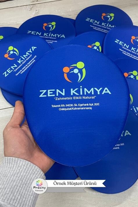 Promosyon Bilek Destekli Oval Mouse Pad