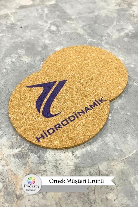 Promosyon Doğal Mantar Bardak Altlığı