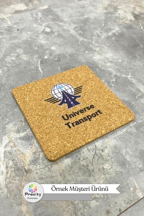 Promosyon Doğal Mantar Bardak Altlığı