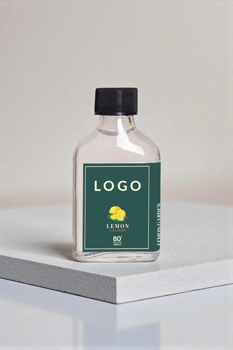 Promosyon Kolonya 50ml Cam Şişe KOL-50-EGR-STC