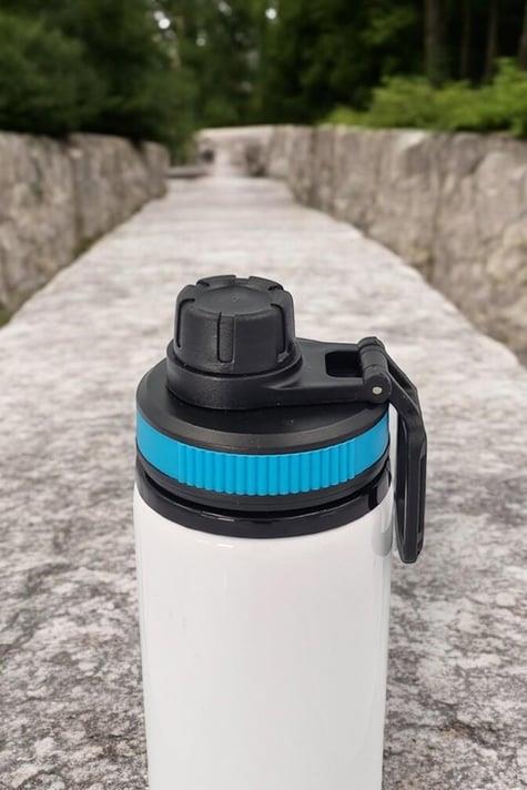 Promosyon Logo Baskılı 850ml Döner Kapaklı Metal Su Matarası