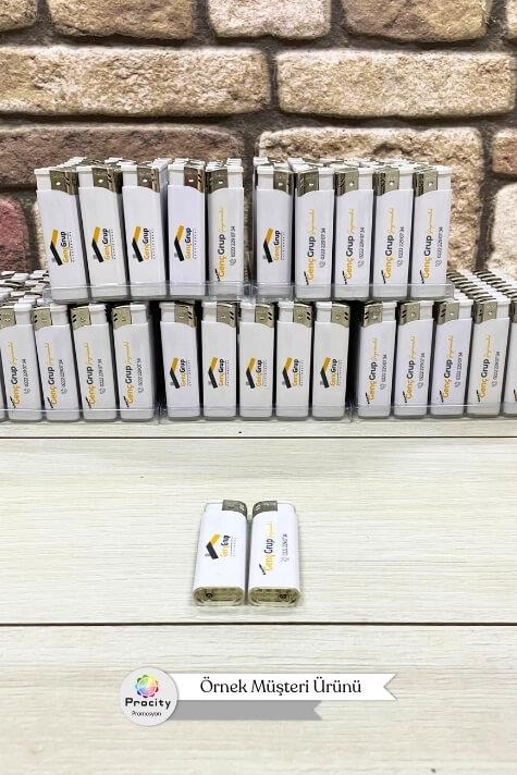 Promosyon Manyetolu Beyaz Çakmak CMK-006