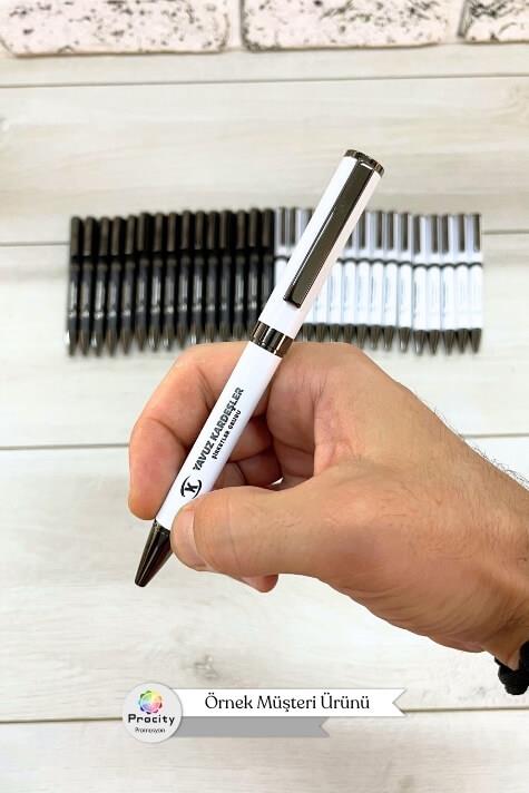 Promosyon Metal Logo Baskılı Tükenmez Kalem 0051-Pİ