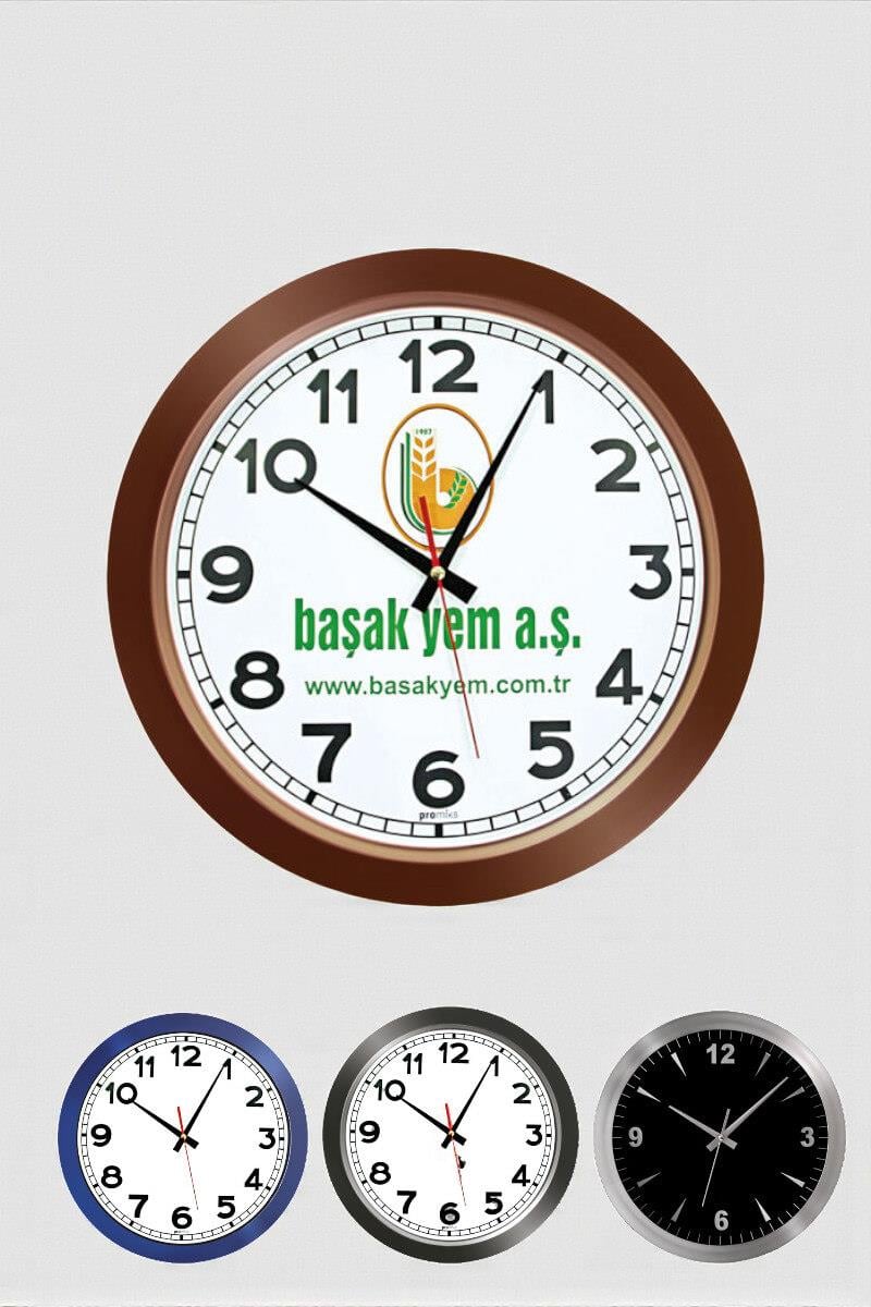 Promosyon Plastik Duvar Saati 38cm 13135-TU