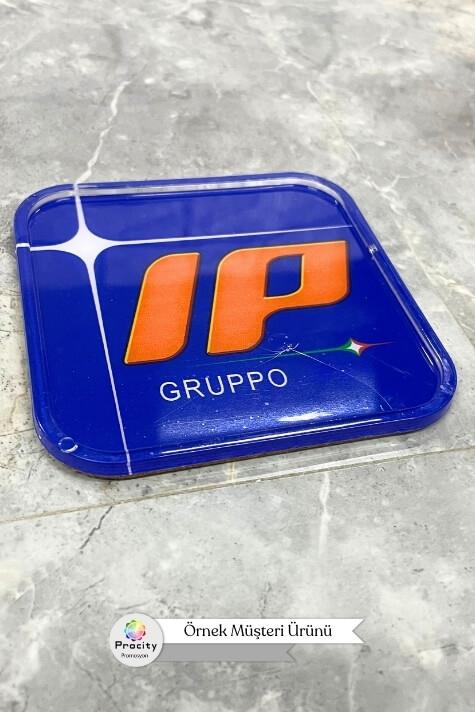 Promosyon Plastik Kaplamalı Mantar Bardak Altlığı