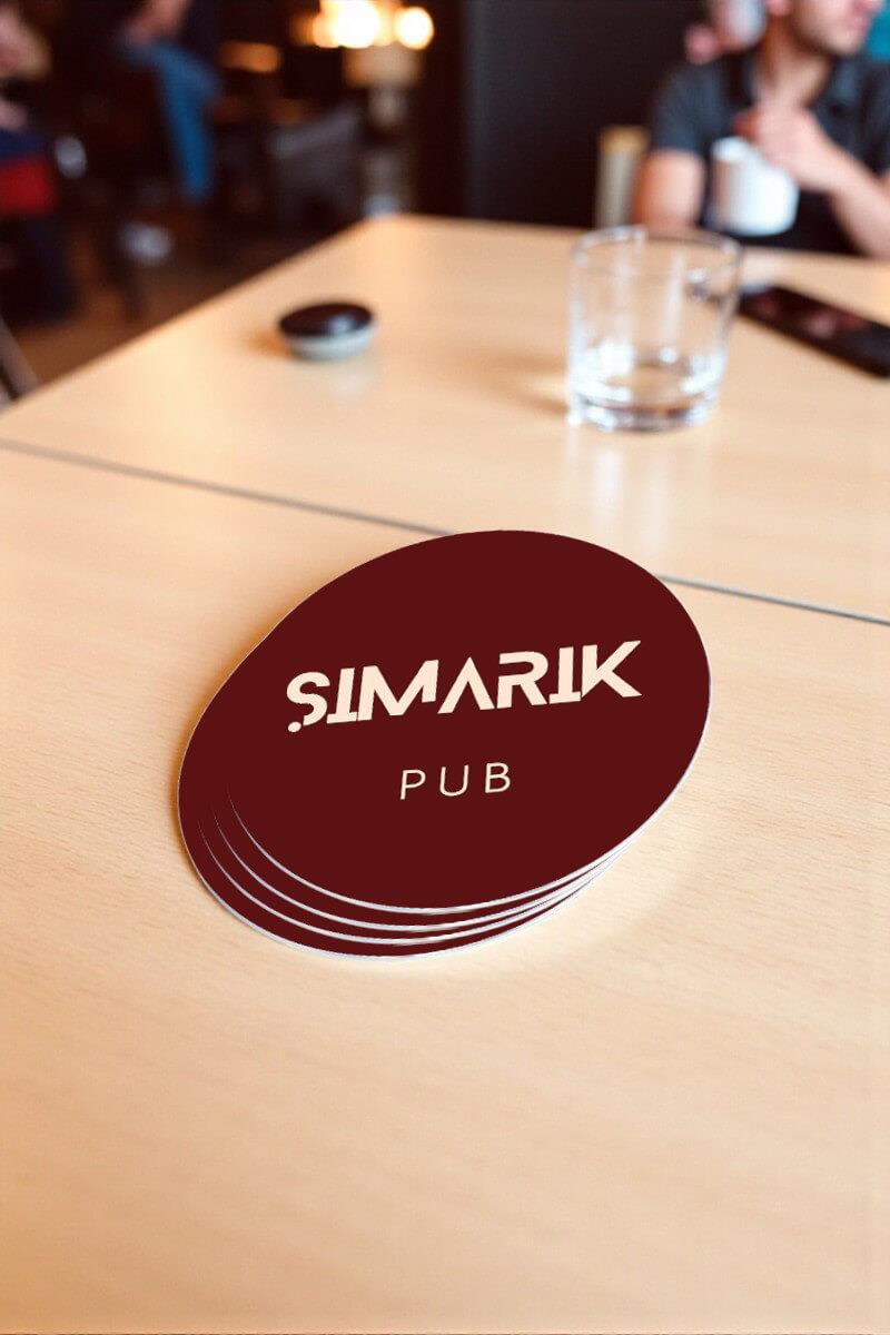 Promosyon Sıvı Emici Bardak Altlığı