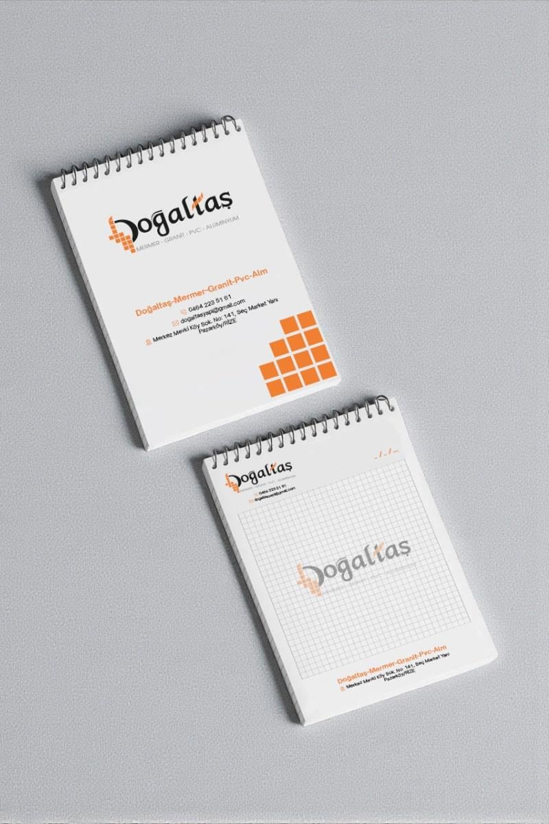 Promosyon Üstten Spiralli Bloknot / Defter