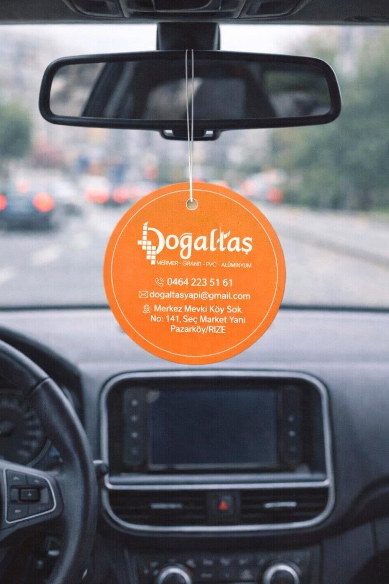 Promosyon Yuvarlak Oto Kokusu - MD1