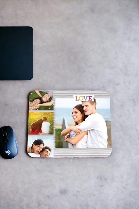 Sevgiliye Yeni İş Hediyesi Fotoğraflı Mouse Pad