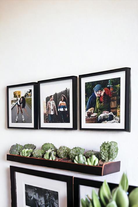 Sök Tak 3lü Siyah Kare Çerçeve