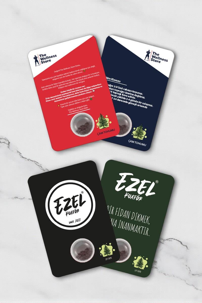 Tohumlu Tanıtım Kartı 12 cm x 8 cm TTK-002