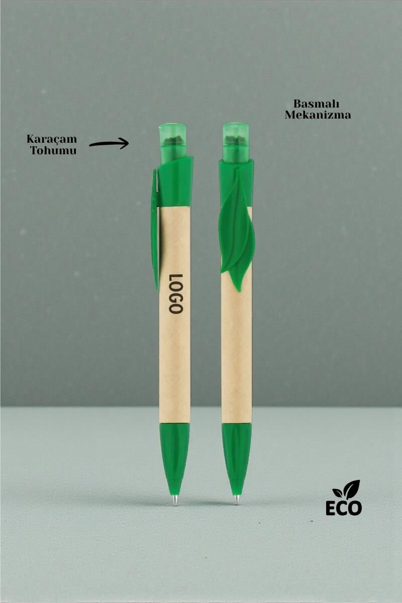 Tohumlu Tükenmez Kalem Kraft Ambalajlı 092250-PETK
