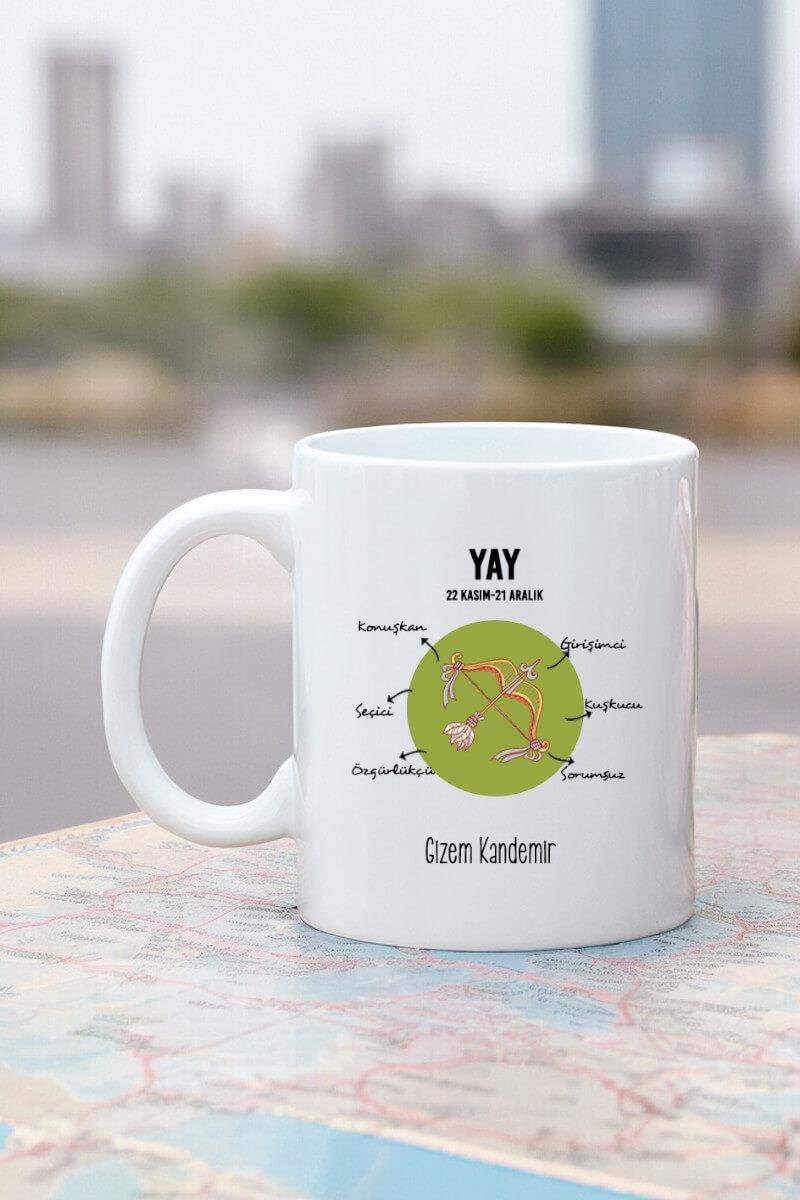 Yay Burcuna Hediye Kişiye Özel Kupa Bardak