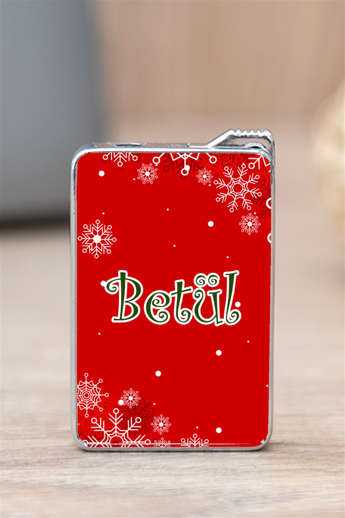 Yeni Yıla Özel Yılbaşı Hediyesi İsimli Çakmak