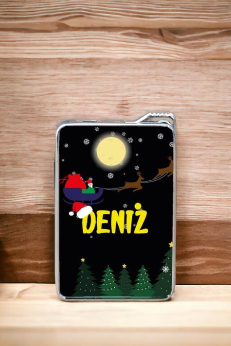 Yılbaşı Tasarımlı İsme Özel Yeni Yıl Hediyesi Çakmak