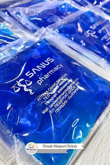 13 cm x 13 cm Baskılı Termojel