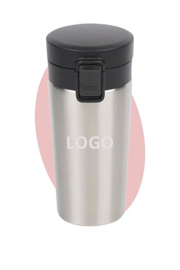 420ml Kilitli Kapaklı ve Süzgeçli Promosyon Çelik Termos Bardak 0193-PETK