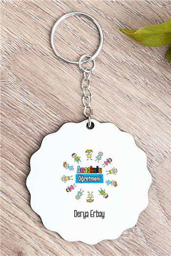 Anaokulu Öğretmeni Anahtarlık