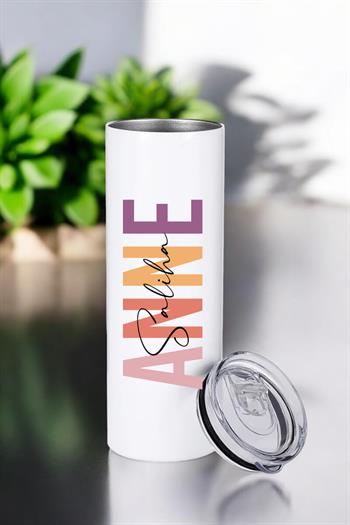 Anneye Hediye Kişiye Özel Çelik Termos Bardak