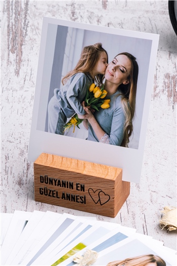 Anneye Hediye Polaroid Fotoğraf Seti