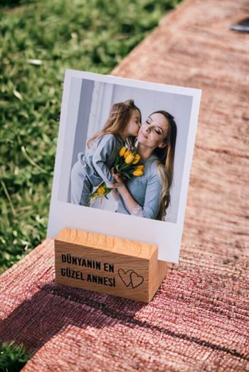 Anneye Hediye Polaroid Fotoğraf Seti