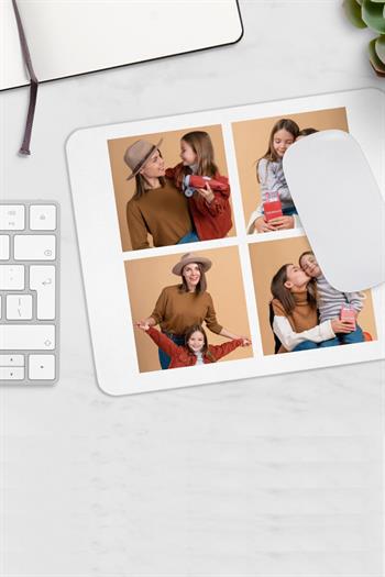 Anneye Ofis Hediyesi Fotoğraflı Mouse Pad