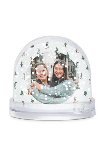 Arkadaşa Yılbaşı Hediyesi Fotoğraflı Küresi