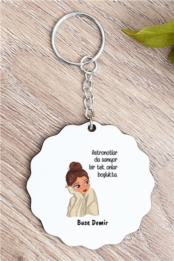 Astronotlar Sanıyor Anahtarlık