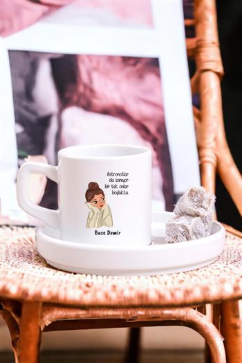 Astronotlar Sanıyor Concept Türk Kahvesi Fincanı